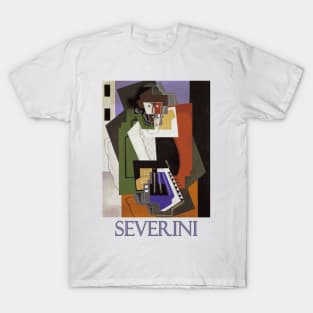 The Accordion Player by Gino Severini T-Shirt